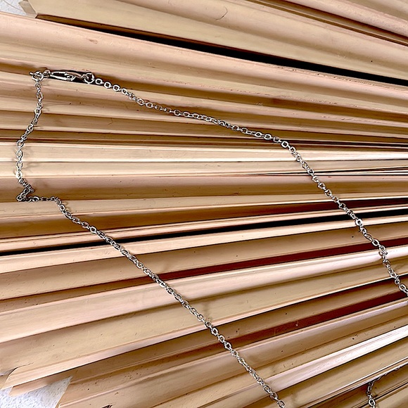 Swarovski Blue Heart Necklace - Picture 5 of 8